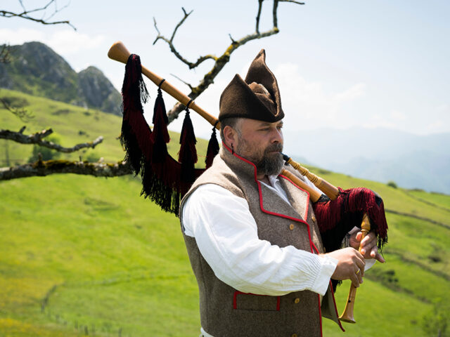 In Asturias, Celtic culture is even manifested in music, and the bagpipe is the most typical traditional instrument of the region